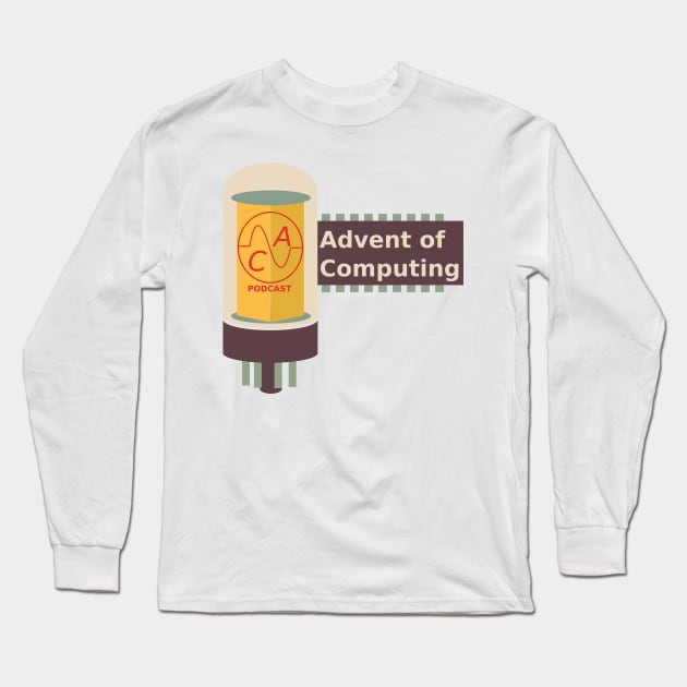 Advent of Computing Logo Long Sleeve T-Shirt by Advent of Computing